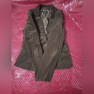 Brown Corduroy Blazer